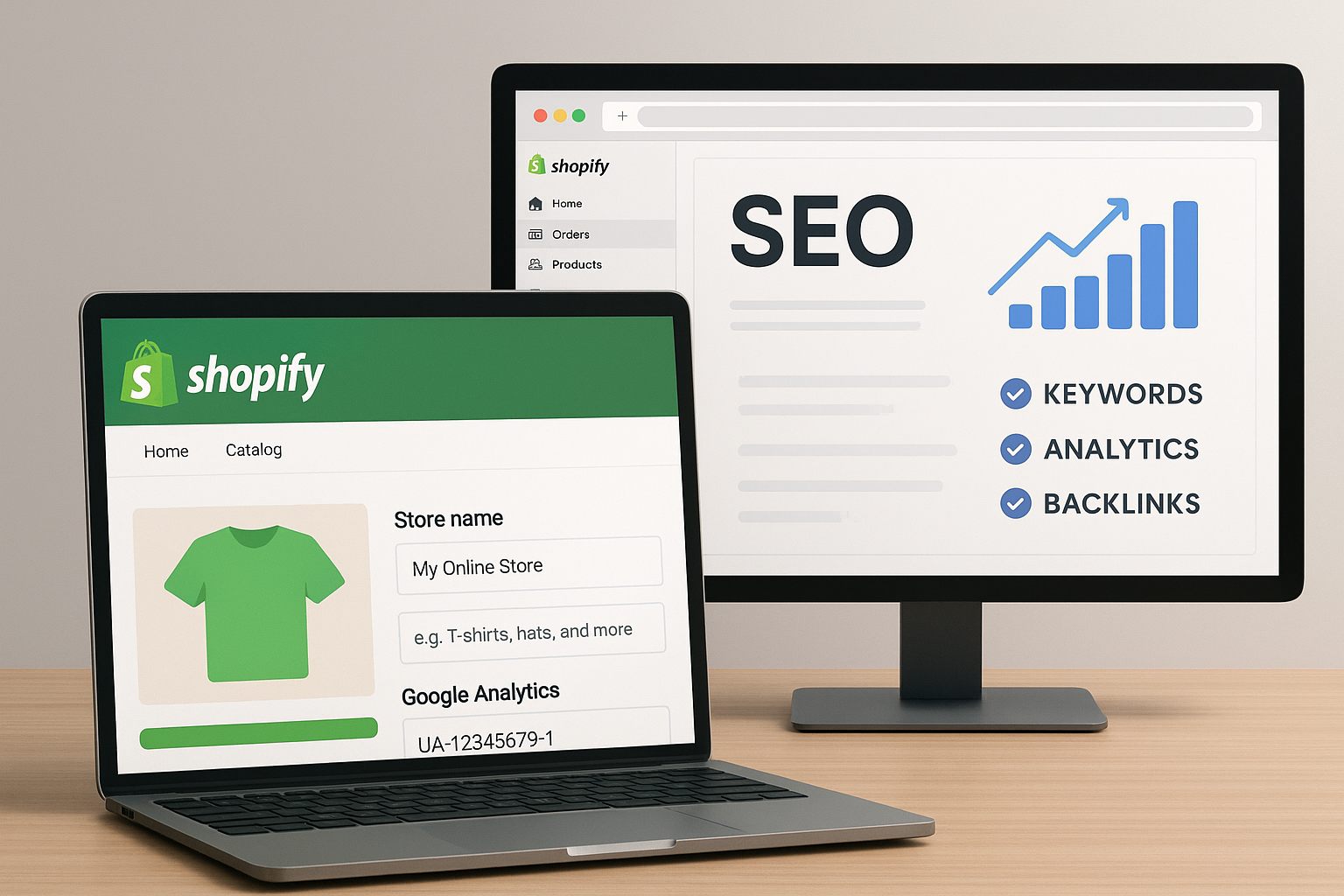shopify seo optimering